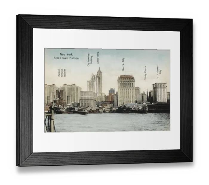 Framed Print : Hudson River, New York Framed Print : Hudson River, New York
