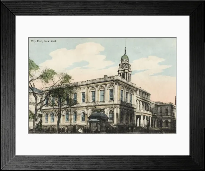 Framed Print : City Hall, New York Framed Print : City Hall, New York