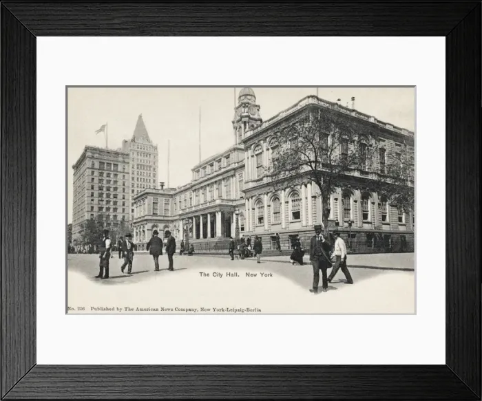Framed Print : City Hall, New York Framed Print : City Hall, New York