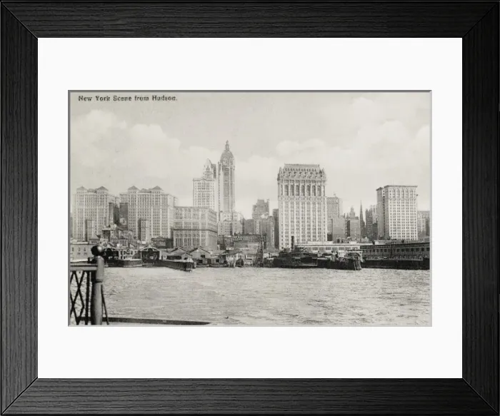 Framed Print : Hudson River, New York Framed Print : Hudson River, New York