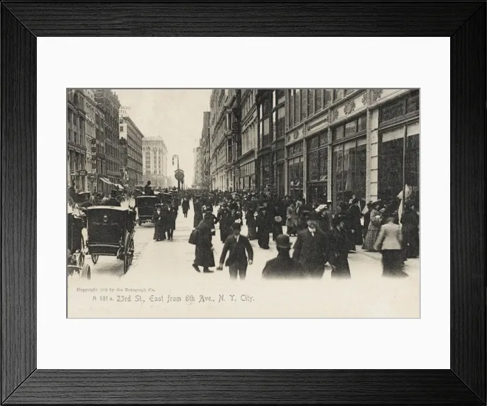 Framed Print : 6th Avenue, New York Framed Print : 6th Avenue, New York