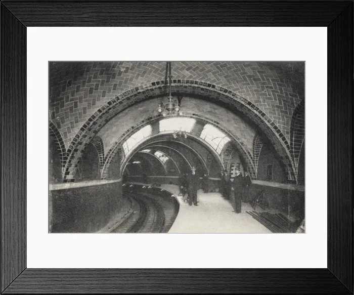 Framed Print : City Hall Subway Station, New York Framed Print : City Hall Subway Station, New York