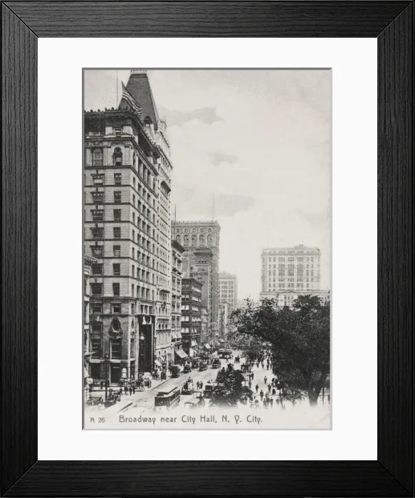 Framed Print : Broadway, New York Framed Print : Broadway, New York