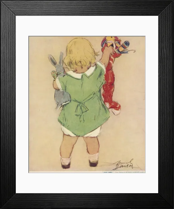 Framed Print : Just Look by Muriel Dawson Framed Print : Just Look by Muriel Dawson
