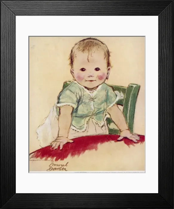 Framed Print : Good Morning by Muriel Dawson Framed Print : Good Morning by Muriel Dawson