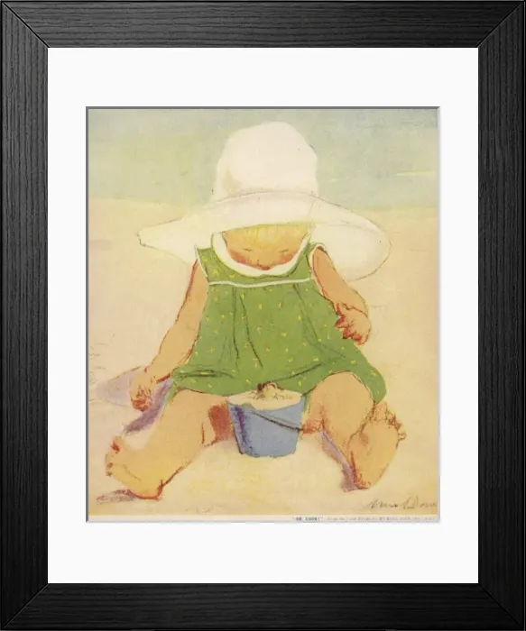 Framed Print : Oh Look by Muriel Dawson Framed Print : Oh Look by Muriel Dawson