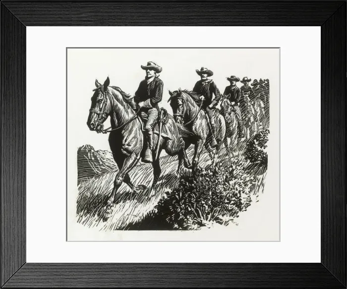 Framed Print : Suicide on the Little Big Horn Framed Print : Suicide on the Little Big Horn