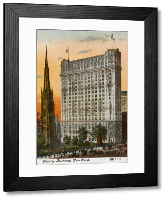 Framed Print : Trinity Building, New York Framed Print : Trinity Building, New York
