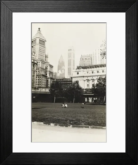 Framed Print : Battery Park, New York Framed Print : Battery Park, New York
