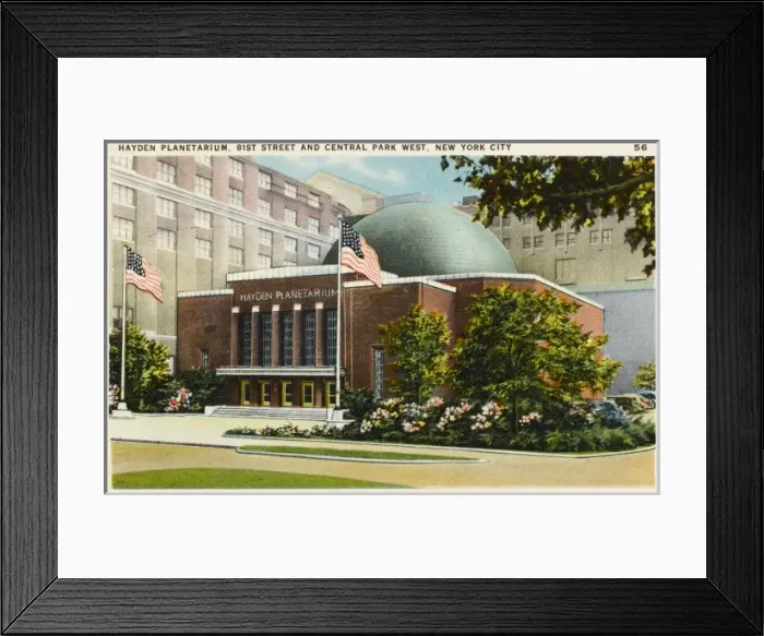 Framed Print : Hayden Planetarium, New York Framed Print : Hayden Planetarium, New York