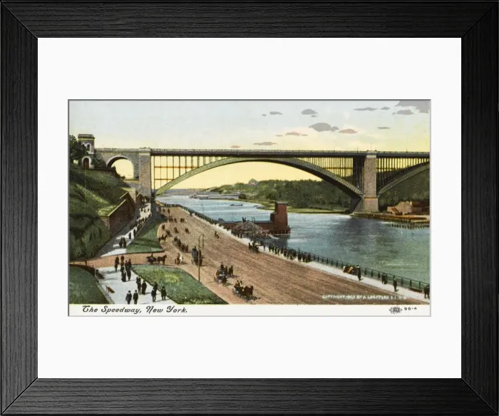 Framed Print : The Speedway, New York Framed Print : The Speedway, New York