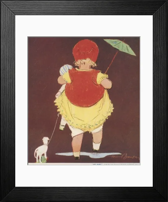 Framed Print : Off Home by Muriel Dawson Framed Print : Off Home by Muriel Dawson