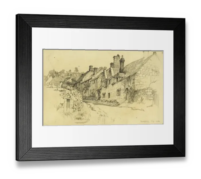 Framed Print : Snowshill village in the Cotswolds Framed Print : Snowshill village in the Cotswolds