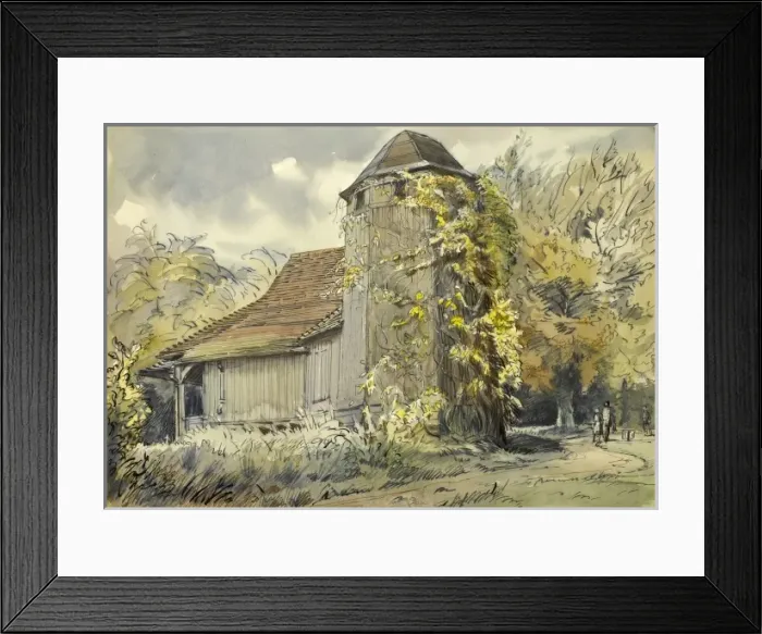 Framed Print : Wooden building Framed Print : Wooden building