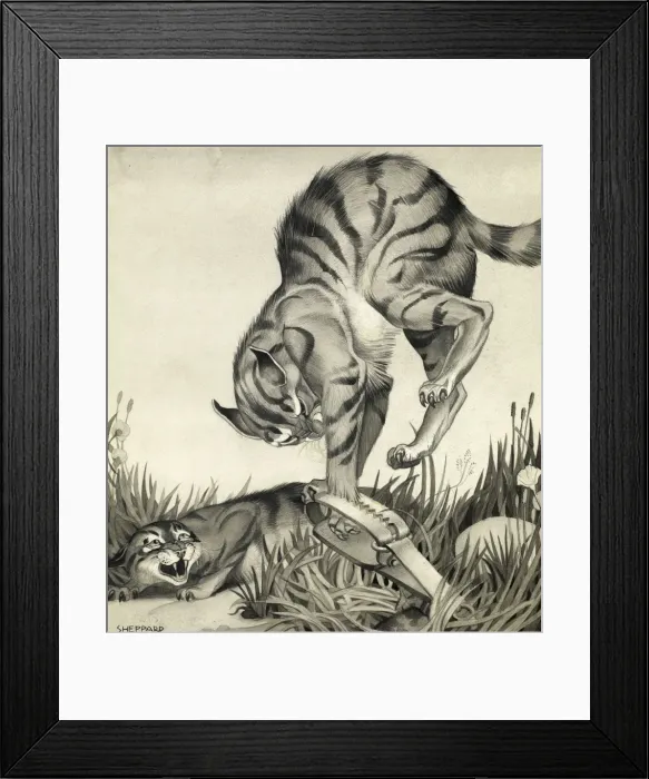Framed Print : Lynx caught in trap Framed Print : Lynx caught in trap