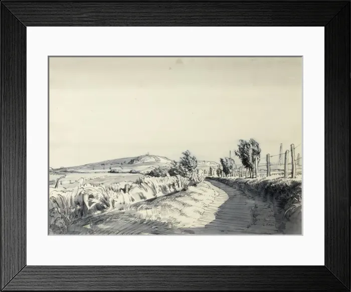 Framed Print : Country landscape Framed Print : Country landscape