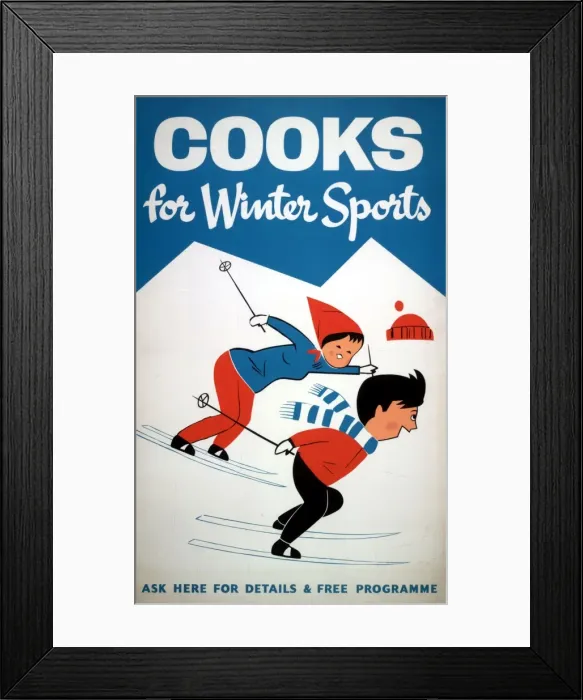 Framed Print : Cooks for Winter Sports Framed Print : Cooks for Winter Sports