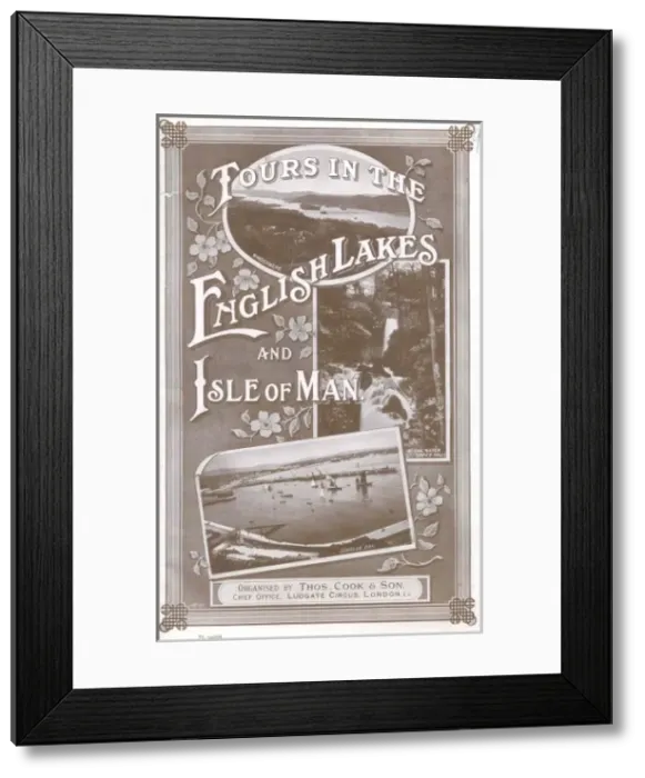 Framed Print : Tours in the English Lakes and isle of Man Framed Print : Tours in the English Lakes and isle of Man