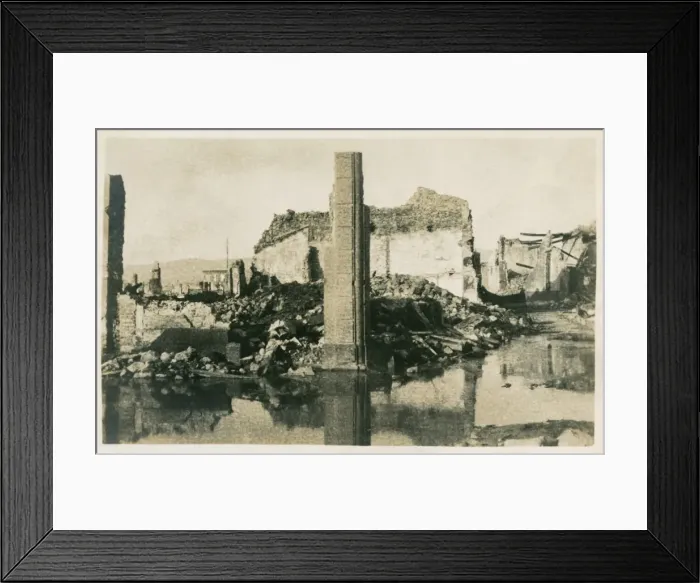 Framed Print : Izmir, Turkey - Results of bombardment in 1915 (9 / 9) Framed Print : Izmir, Turkey - Results of bombardment in 1915 (9 / 9)