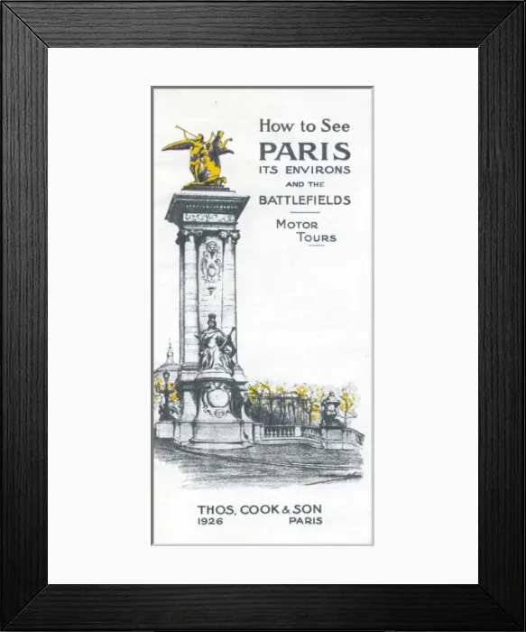 Framed Print : How to see Paris, its environs, and the battlefields Framed Print : How to see Paris, its environs, and the battlefields
