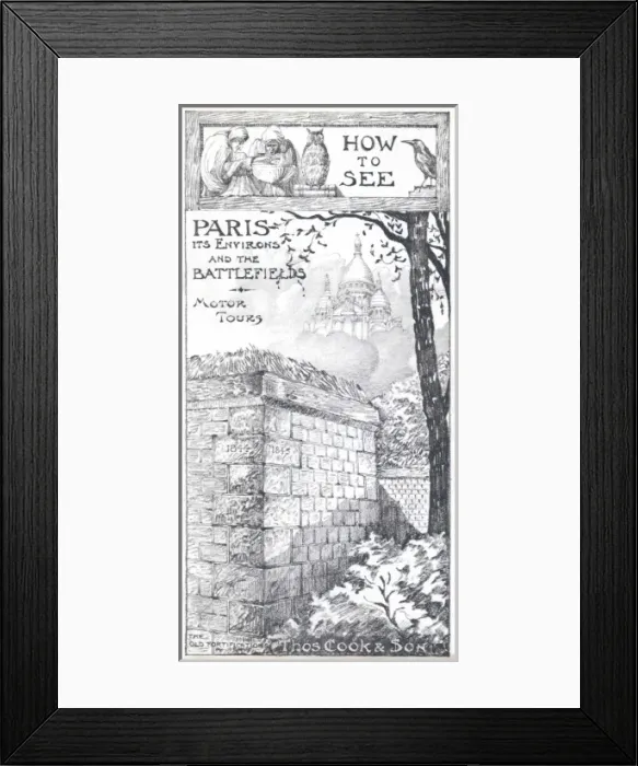 Framed Print : How to see Paris, its environs, and the battlefields Framed Print : How to see Paris, its environs, and the battlefields