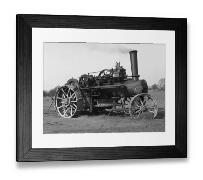 Framed Print : Old steam engine still in use Framed Print : Old steam engine still in use