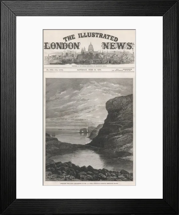 Framed Print : Christmas Harbour, Kerguelen Island Framed Print : Christmas Harbour, Kerguelen Island