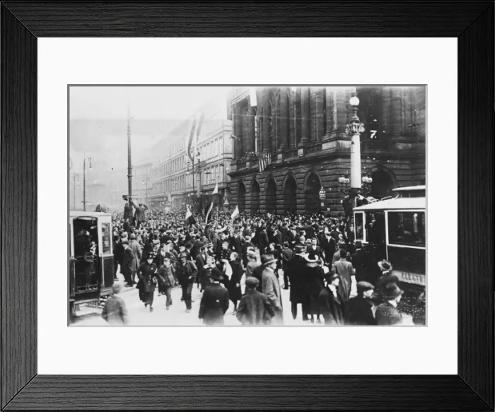 Framed Print : Prague 1918 Framed Print : Prague 1918