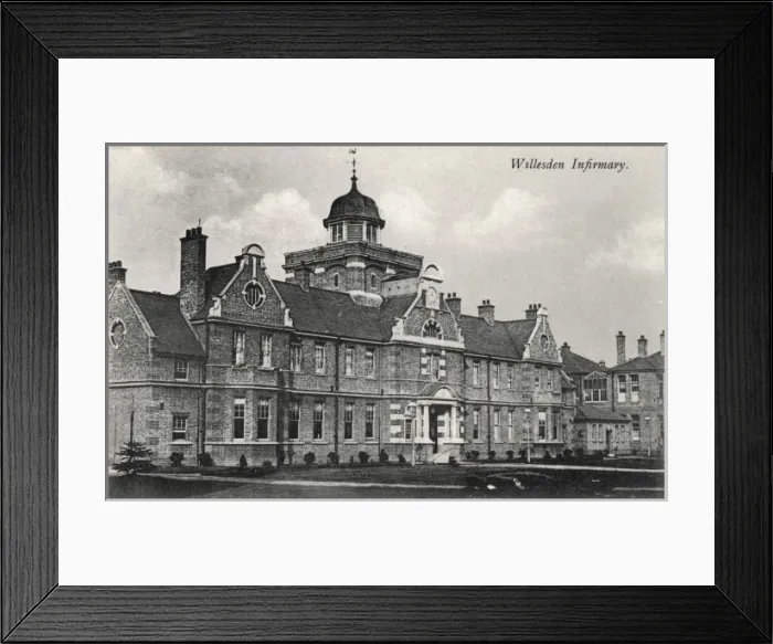 Framed Print : Union Infirmary, Willesden, north west London Framed Print : Union Infirmary, Willesden, north west London