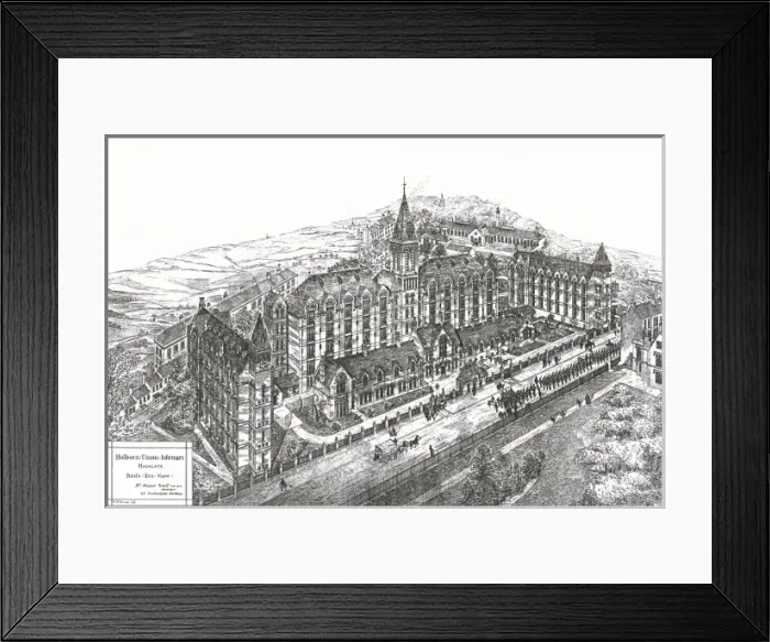Framed Print : Holborn Union Infirmary, Highgate, North London Framed Print : Holborn Union Infirmary, Highgate, North London