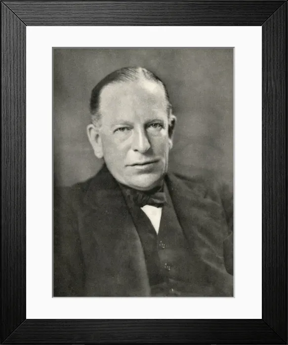 Framed Print : Frank Gray, Liberal MP Framed Print : Frank Gray, Liberal MP