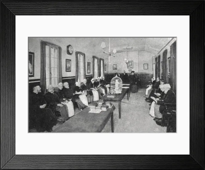 Framed Print : Married Inmates Quarters, Holborn Union Workhouse, Mitcham Framed Print : Married Inmates Quarters, Holborn Union Workhouse, Mitcham