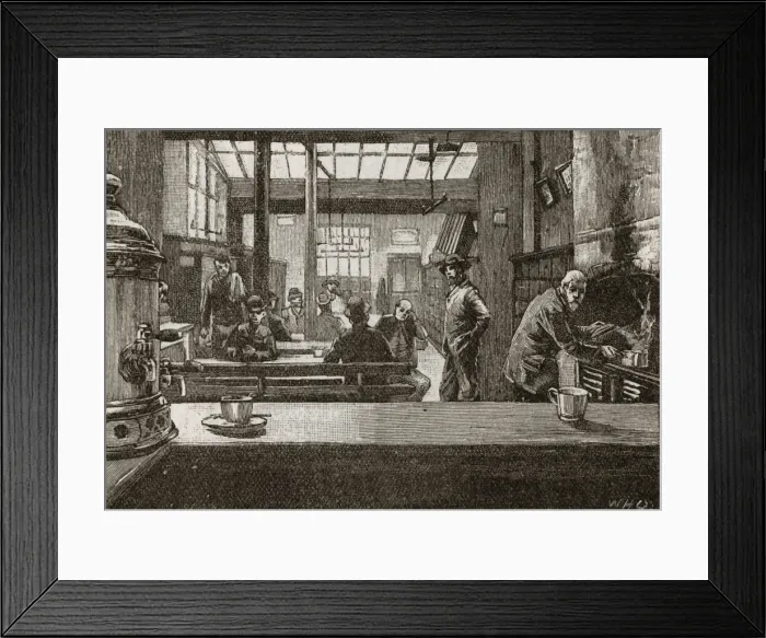 Framed Print : Ark kitchen, Salvation Army, Southwark, London Framed Print : Ark kitchen, Salvation Army, Southwark, London