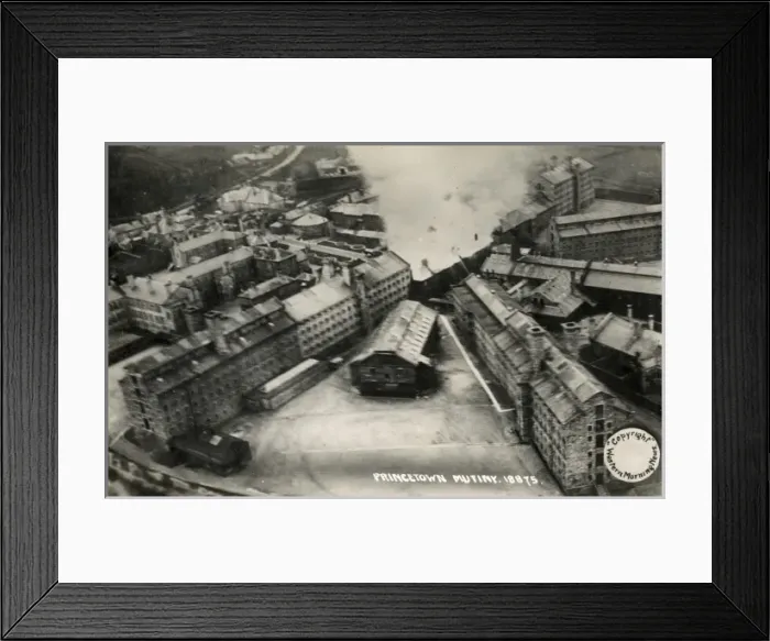 Framed Print : Dartmoor Prison mutiny, January 1932 Framed Print : Dartmoor Prison mutiny, January 1932