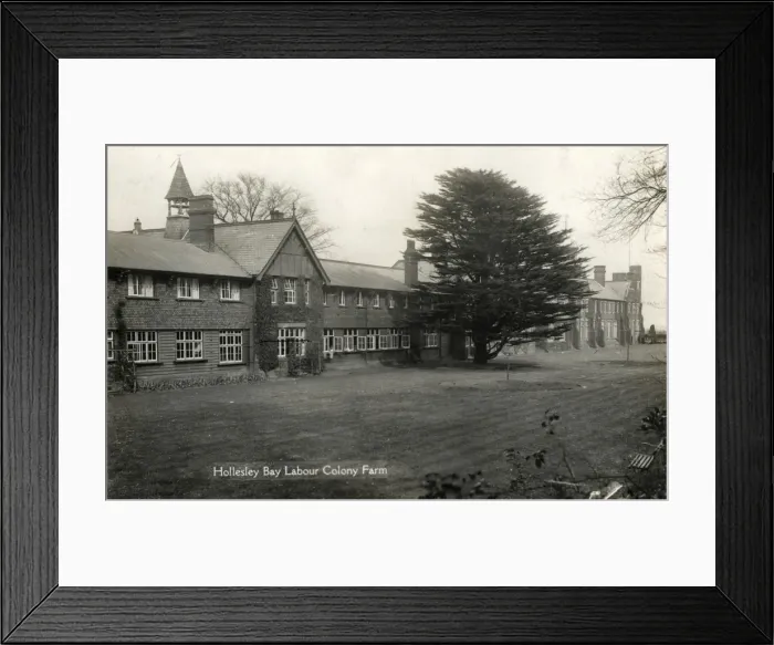 Framed Print : Hollesley Bay Labour Colony Farm, Suffolk Framed Print : Hollesley Bay Labour Colony Farm, Suffolk