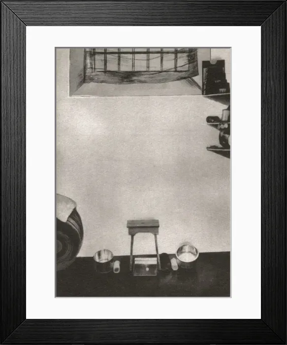 Framed Print : Cell Interior, Portland Prison, Dorset