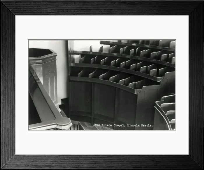 Framed Print : Prison Chapel, Lincoln Castle, Lincolnshire Framed Print : Prison Chapel, Lincoln Castle, Lincolnshire