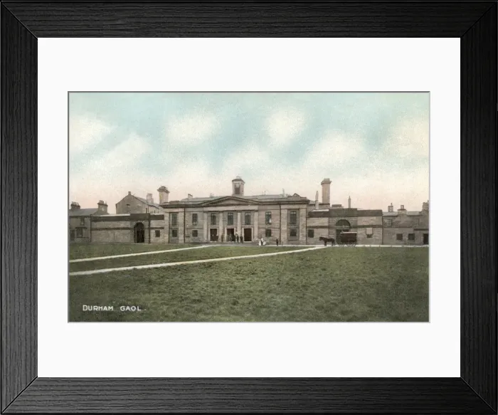 Framed Print : Durham Gaol, Elvet, County Durham Framed Print : Durham Gaol, Elvet, County Durham