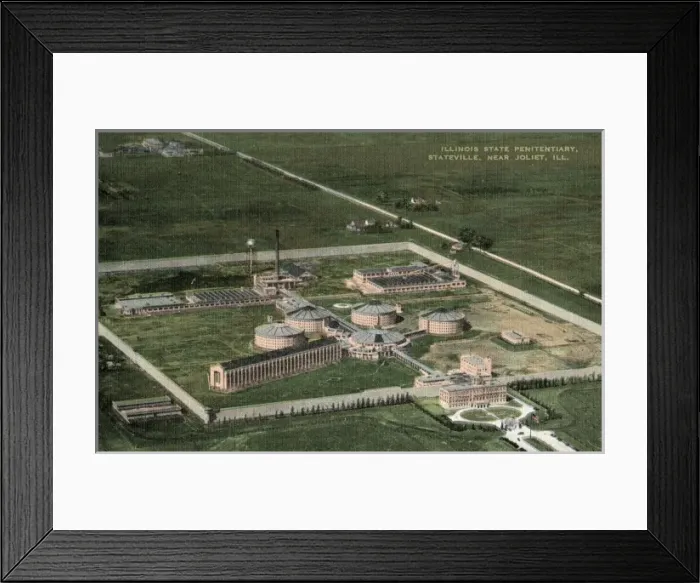 Framed Print : State Penitentiary at Stateville, Joliet, Illinois, USA Framed Print : State Penitentiary at Stateville, Joliet, Illinois, USA
