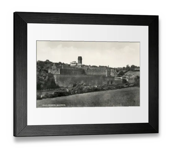 Framed Print : Old Prison, Bodmin, Cornwall