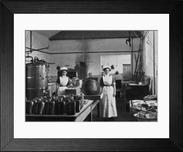 Framed Print : Kitchens, NIPRCC East Harling, Norfolk Framed Print : Kitchens, NIPRCC East Harling, Norfolk