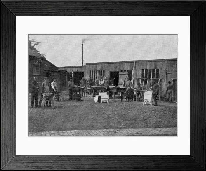 Framed Print : Carpenters yard, NIPRCC East Harling, Norfolk Framed Print : Carpenters yard, NIPRCC East Harling, Norfolk