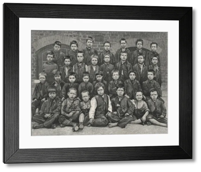 Framed Print : Waifs and strays of London Framed Print : Waifs and strays of London