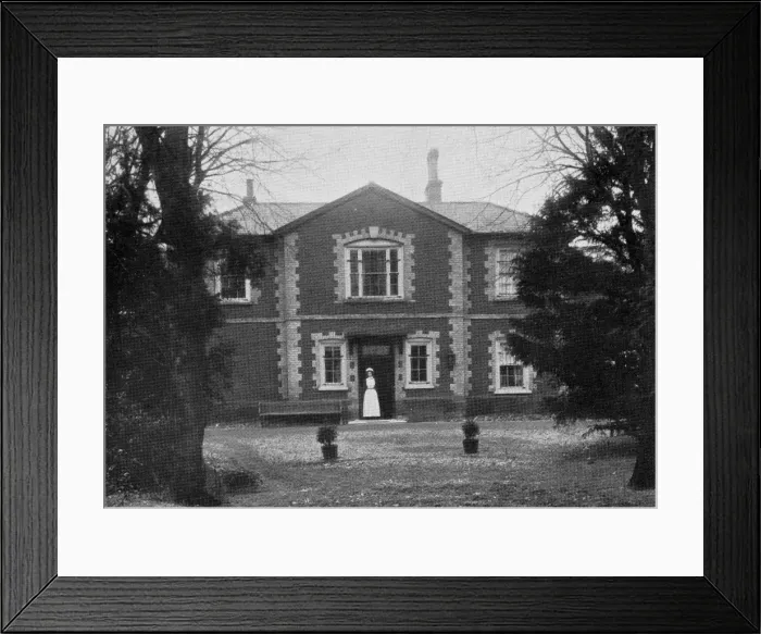 Framed Print : Front entrance, NIPRCC East Harling, Norfolk Framed Print : Front entrance, NIPRCC East Harling, Norfolk