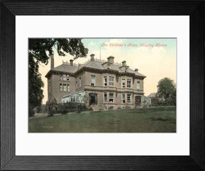Framed Print : NCH Childrens Home, Chipping Norton, Oxfordshire Framed Print : NCH Childrens Home, Chipping Norton, Oxfordshire