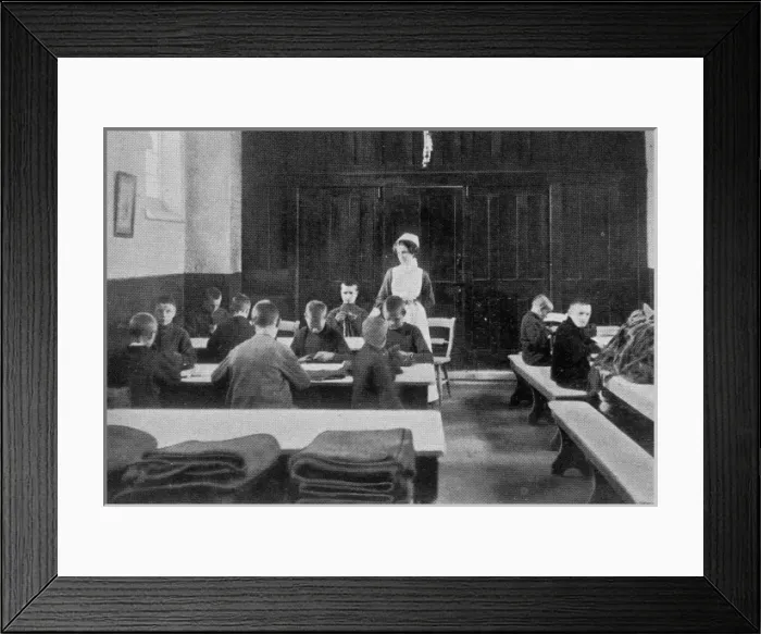 Framed Print : Sewing class, NIPRCC East Harling, Norfolk Framed Print : Sewing class, NIPRCC East Harling, Norfolk