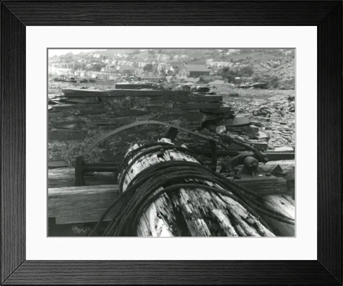 Framed Print : Remains of Dinorwig Slate Quarry, North Wales Framed Print : Remains of Dinorwig Slate Quarry, North Wales