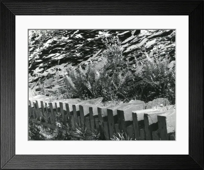 Framed Print : Slate roof, Blaenau Ffestiniog Slate Quarry, North Wales Framed Print : Slate roof, Blaenau Ffestiniog Slate Quarry, North Wales