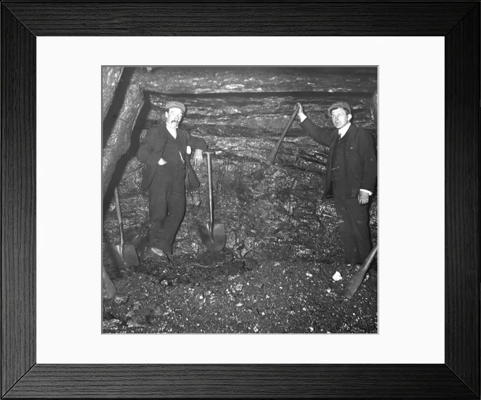 Framed Print : Managers of Baldwins Level, Pontypool, South Wales Framed Print : Managers of Baldwins Level, Pontypool, South Wales