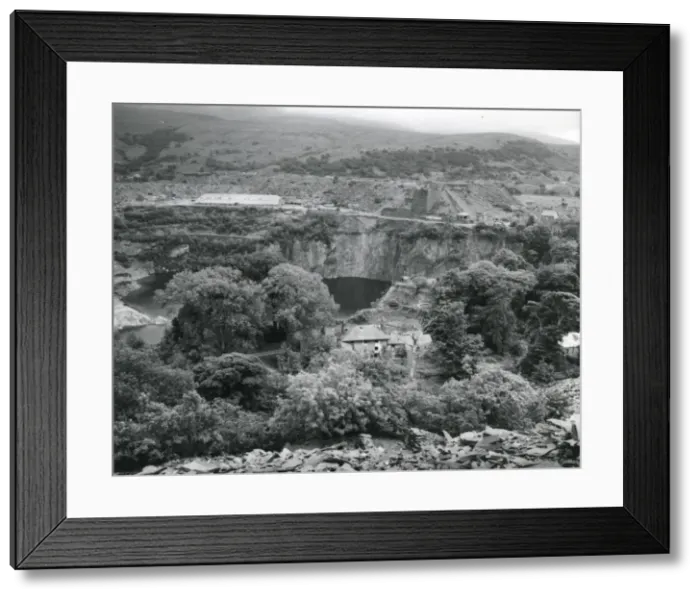Framed Print : Dorothea Slate Quarry, Nantlle Valley, North Wales Framed Print : Dorothea Slate Quarry, Nantlle Valley, North Wales